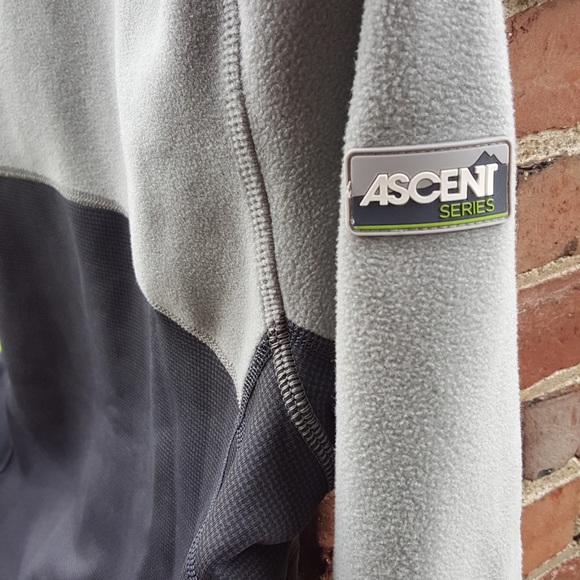 Eastern Mountain Sports- Grey Windpro Fleece Jacket women’s size small - Picture 3 of 9